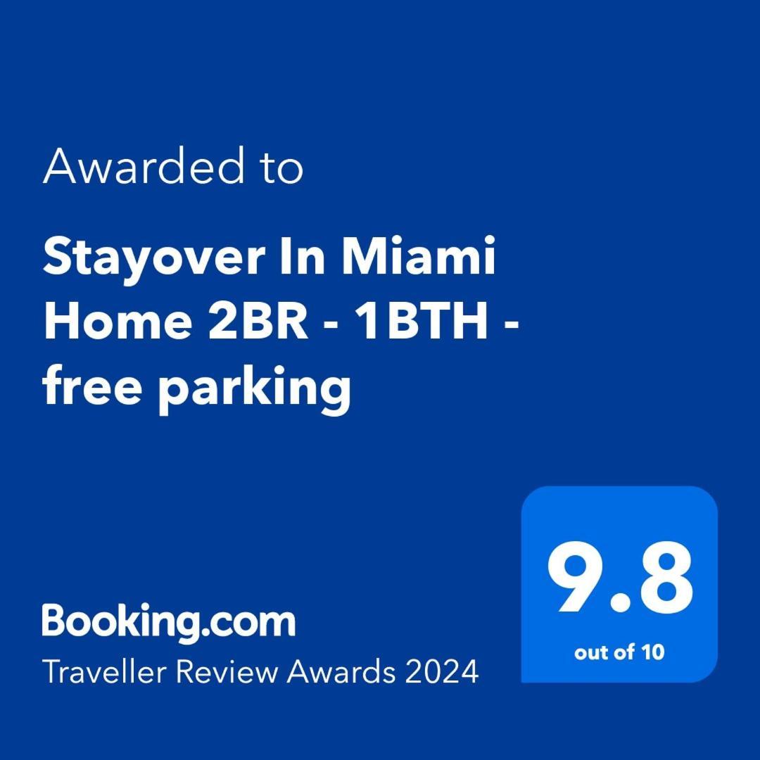 Stayover In Miami Home 2Br - 1Bth - Free Parking Ngoại thất bức ảnh
